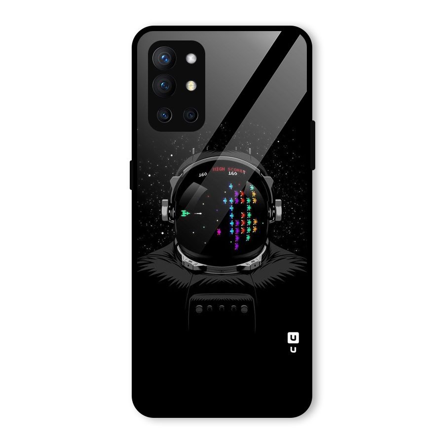 Gamer Head Glass Back Case for OnePlus 9R