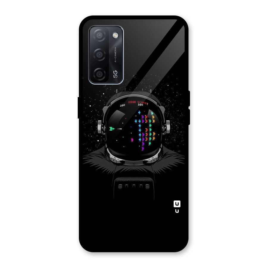 Gamer Head Glass Back Case for Oppo A53s 5G