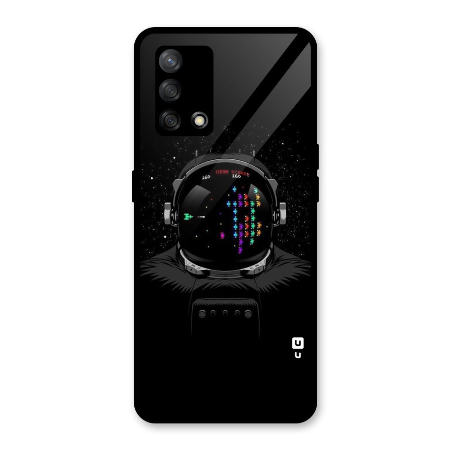 Gamer Head Glass Back Case for Oppo F19