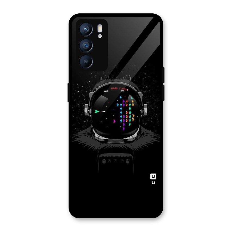 Gamer Head Glass Back Case for Oppo Reno6 5G