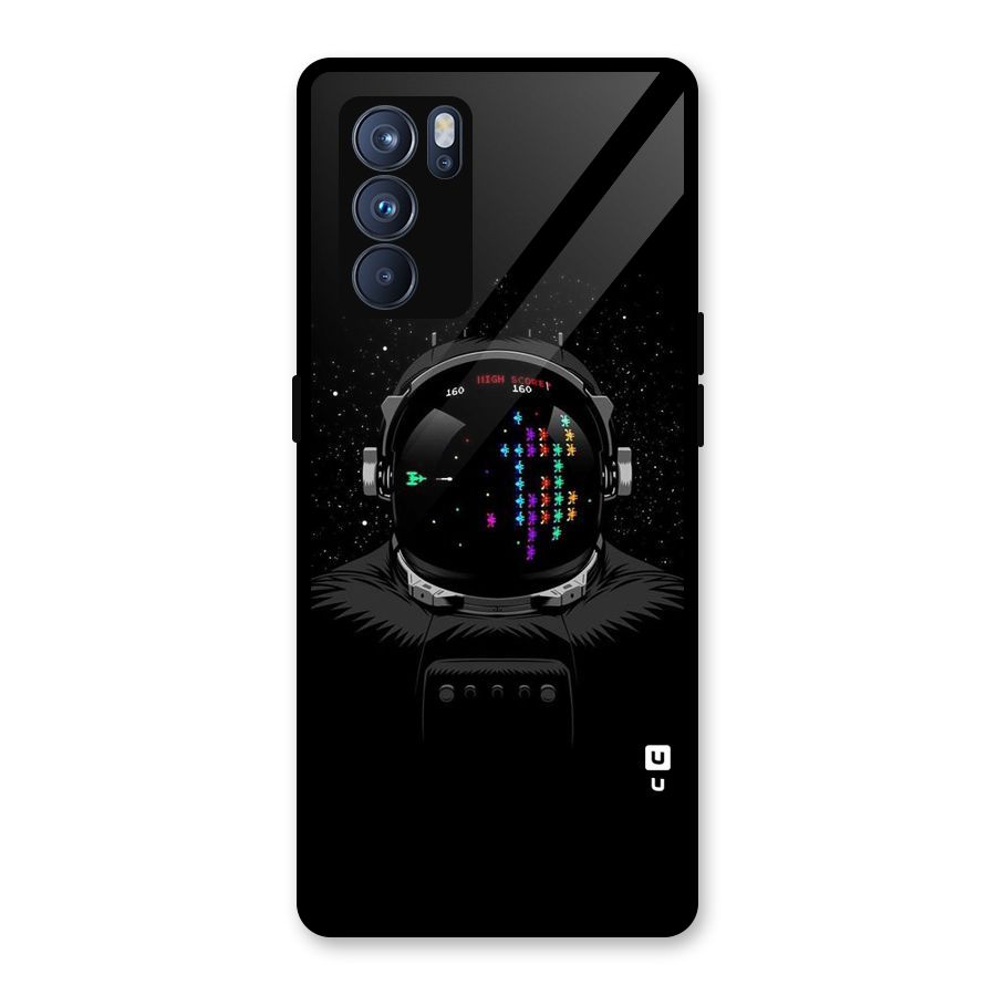 Gamer Head Glass Back Case for Oppo Reno6 Pro 5G