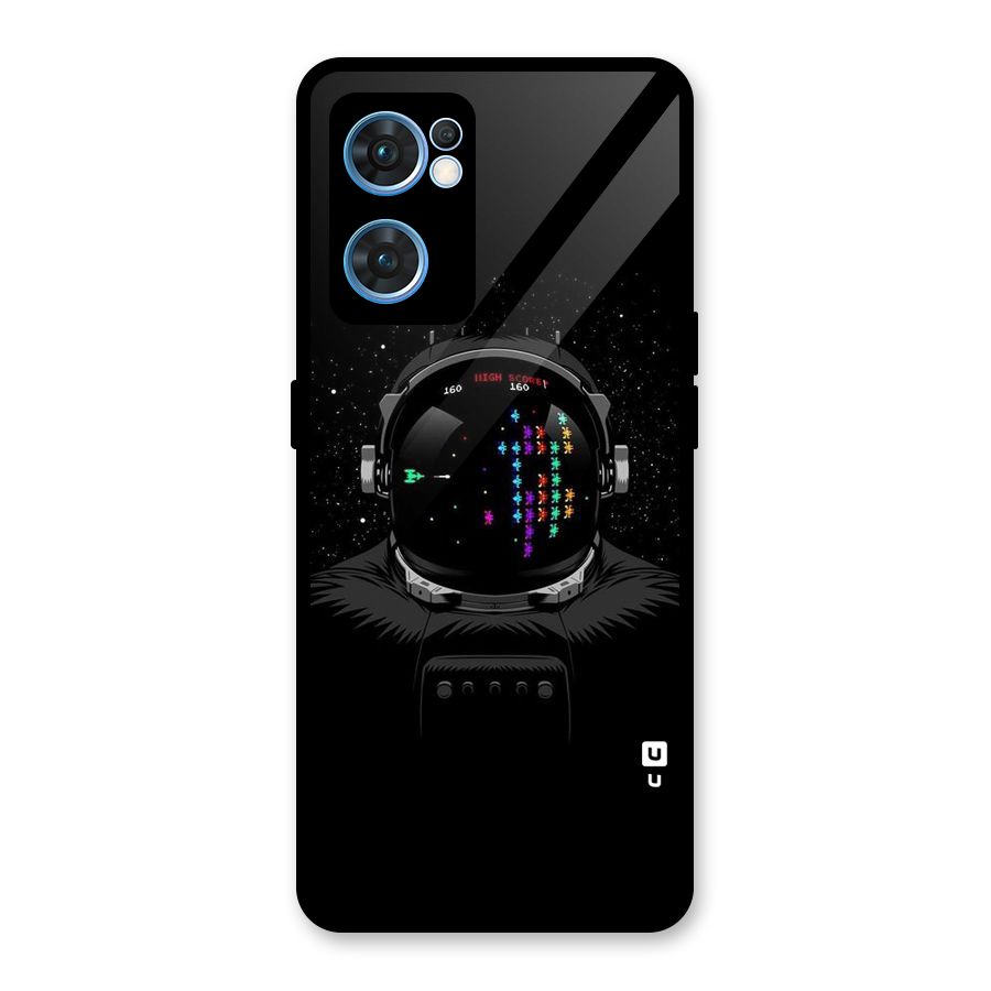 Gamer Head Glass Back Case for Oppo Reno7 5G