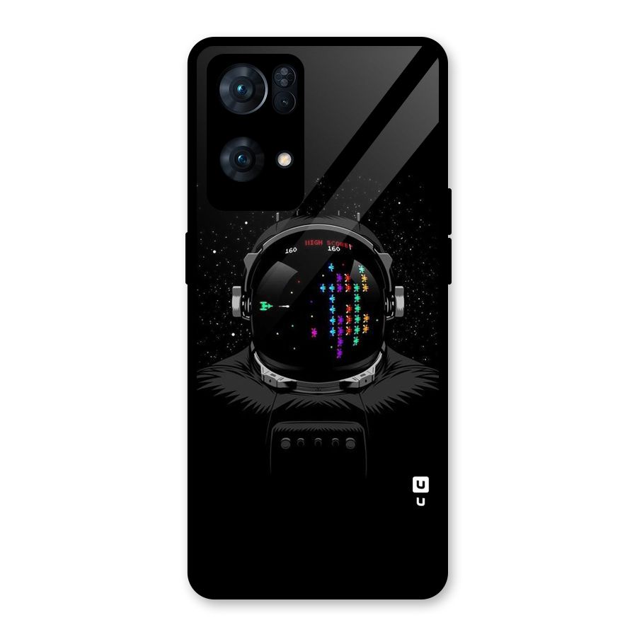 Gamer Head Glass Back Case for Oppo Reno7 Pro 5G