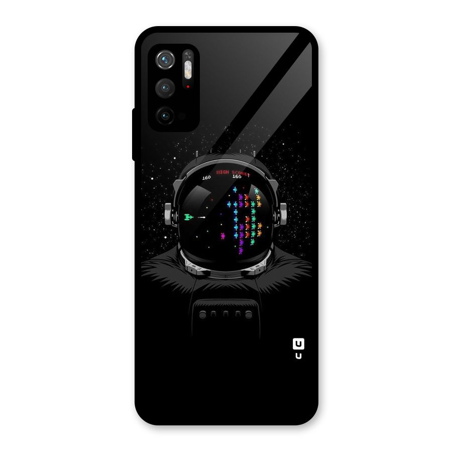 Gamer Head Glass Back Case for Poco M3 Pro 5G