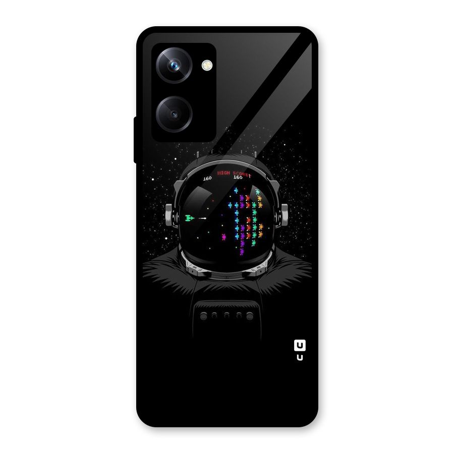 Gamer Head Glass Back Case for Realme 10 Pro