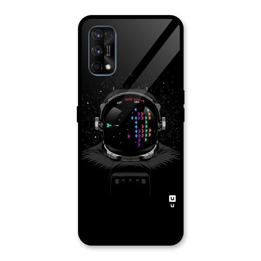 Gamer Head Glass Back Case for Realme 7 Pro