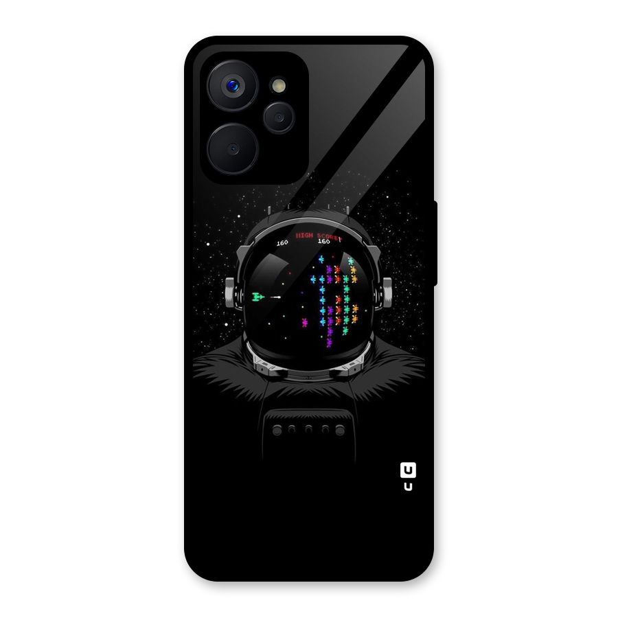 Gamer Head Glass Back Case for Realme 9i 5G