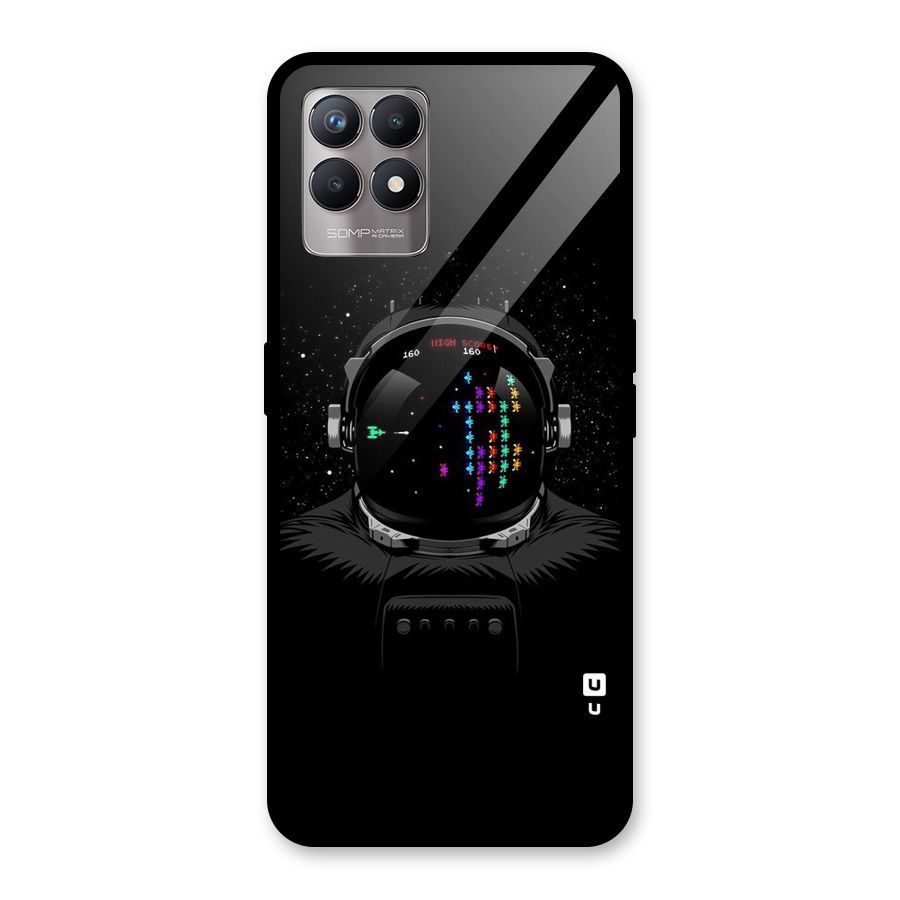 Gamer Head Glass Back Case for Realme Narzo 50