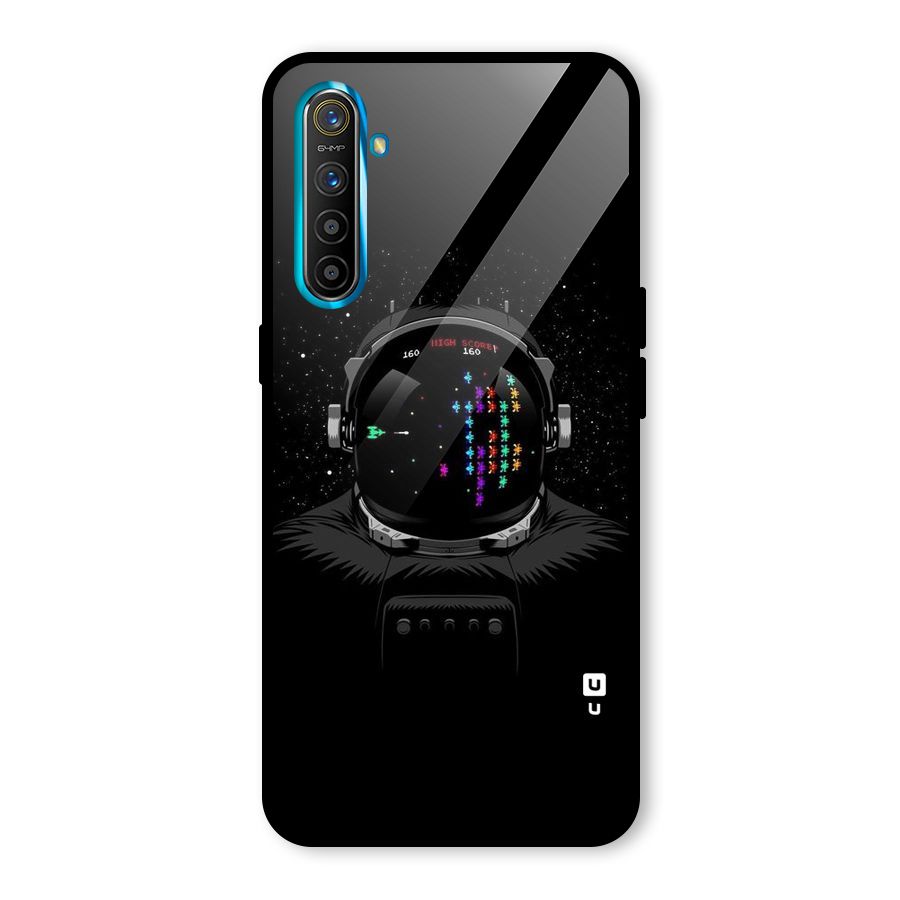 Gamer Head Glass Back Case for Realme X2