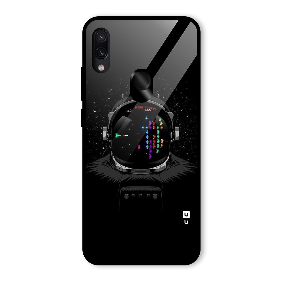 Gamer Head Glass Back Case for Redmi Note 7 Pro