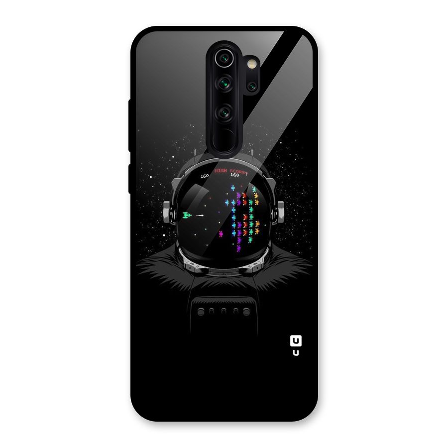 Gamer Head Glass Back Case for Redmi Note 8 Pro