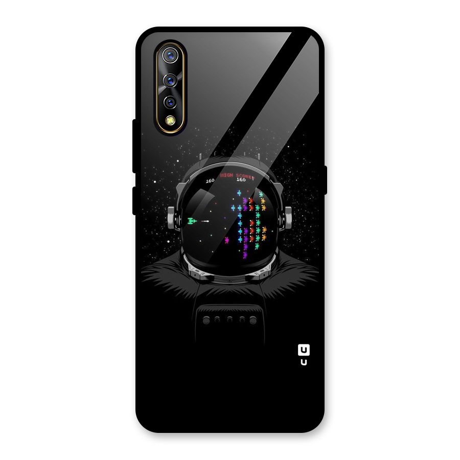 Gamer Head Glass Back Case for Vivo S1