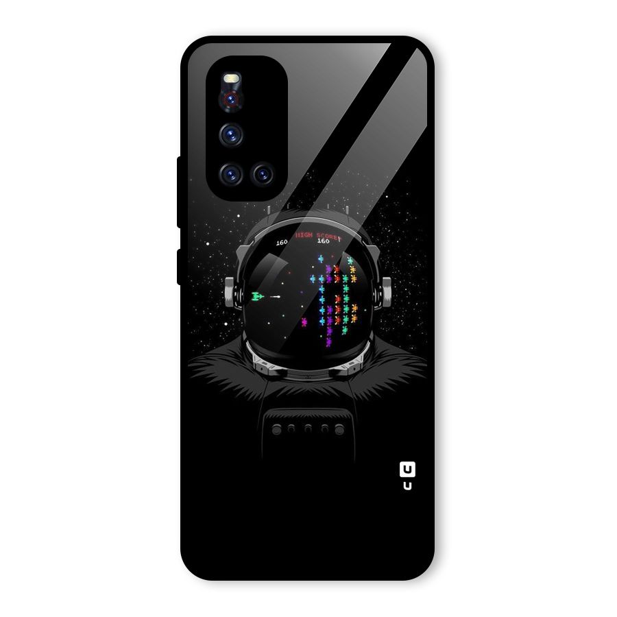 Gamer Head Glass Back Case for Vivo V19