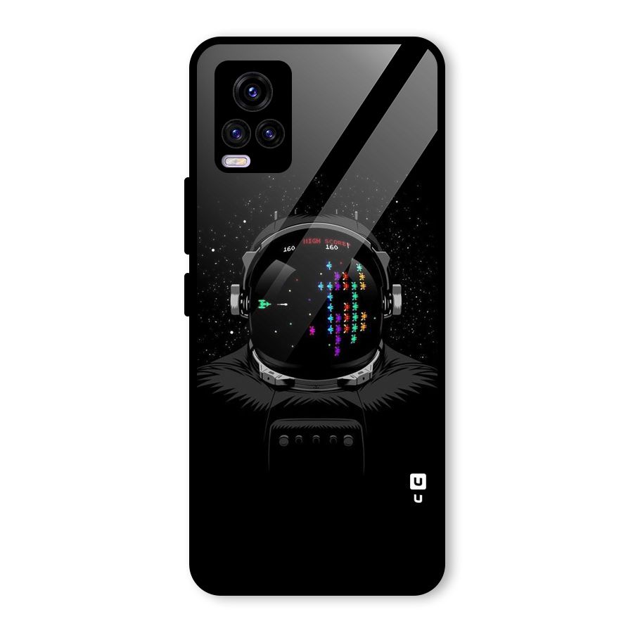 Gamer Head Glass Back Case for Vivo V20