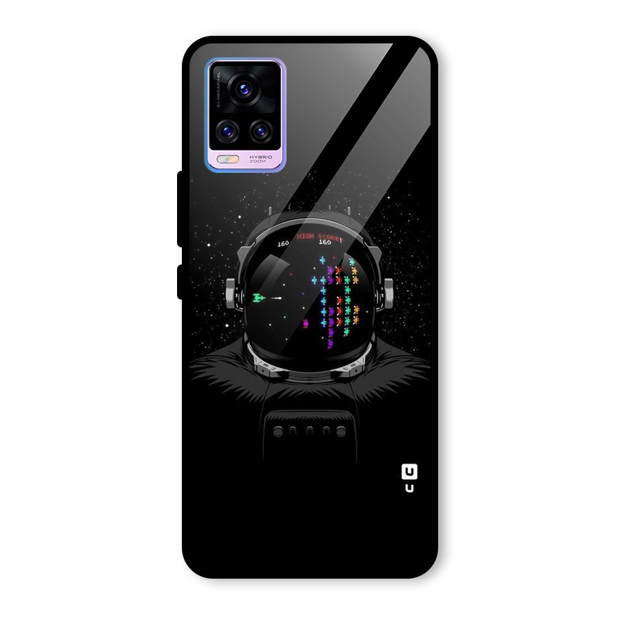 Gamer Head Glass Back Case for Vivo V20 Pro