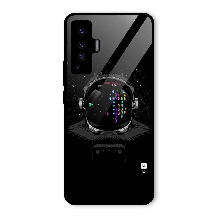 Gamer Head Glass Back Case for Vivo X50