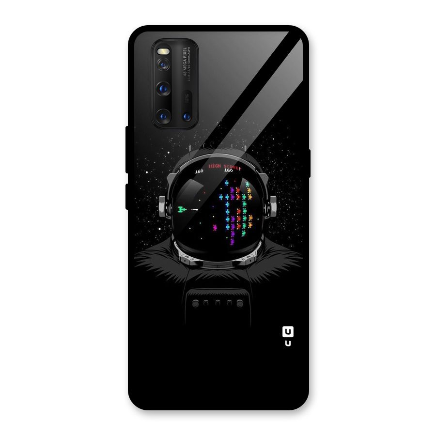Gamer Head Glass Back Case for Vivo iQOO 3