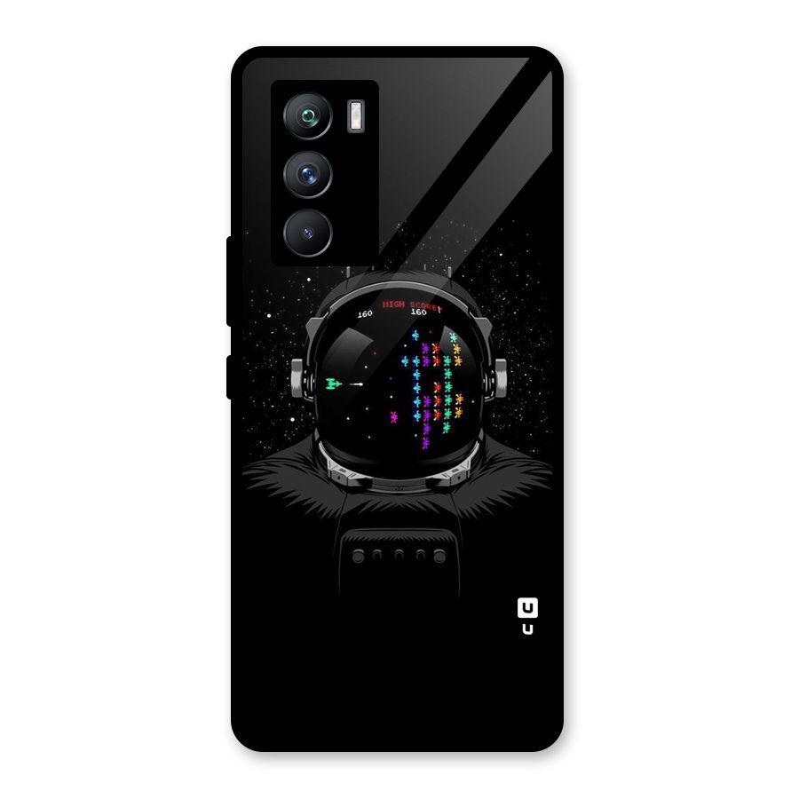 Gamer Head Glass Back Case for Vivo iQOO 9 SE