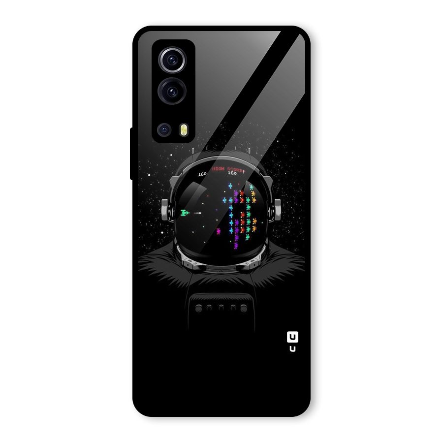 Gamer Head Glass Back Case for Vivo iQOO Z3