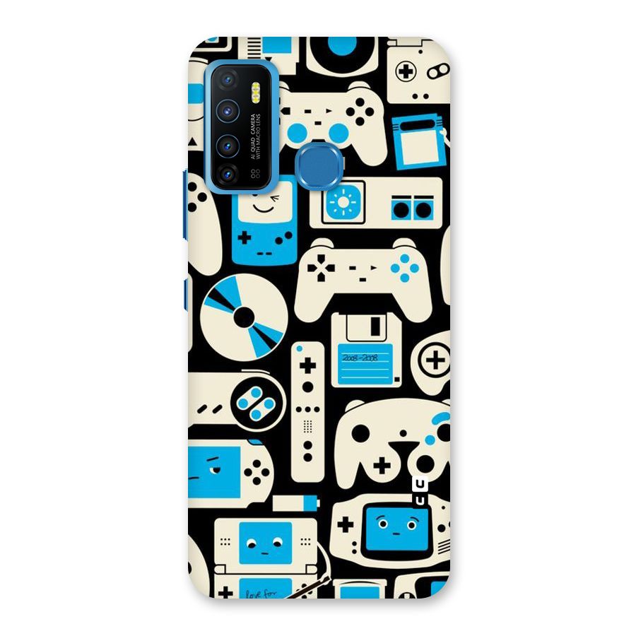 Gamers Back Case for Infinix Hot 9