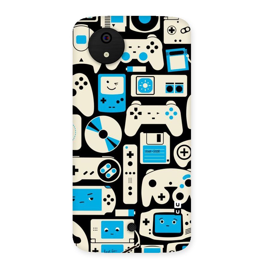 Gamers Back Case for Micromax Canvas A1