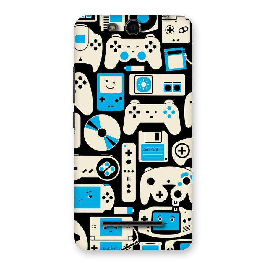 Gamers Back Case for Micromax Canvas Juice 3 Q392