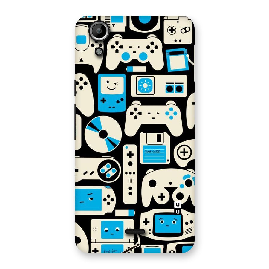 Gamers Back Case for Micromax Canvas Selfie Lens Q345