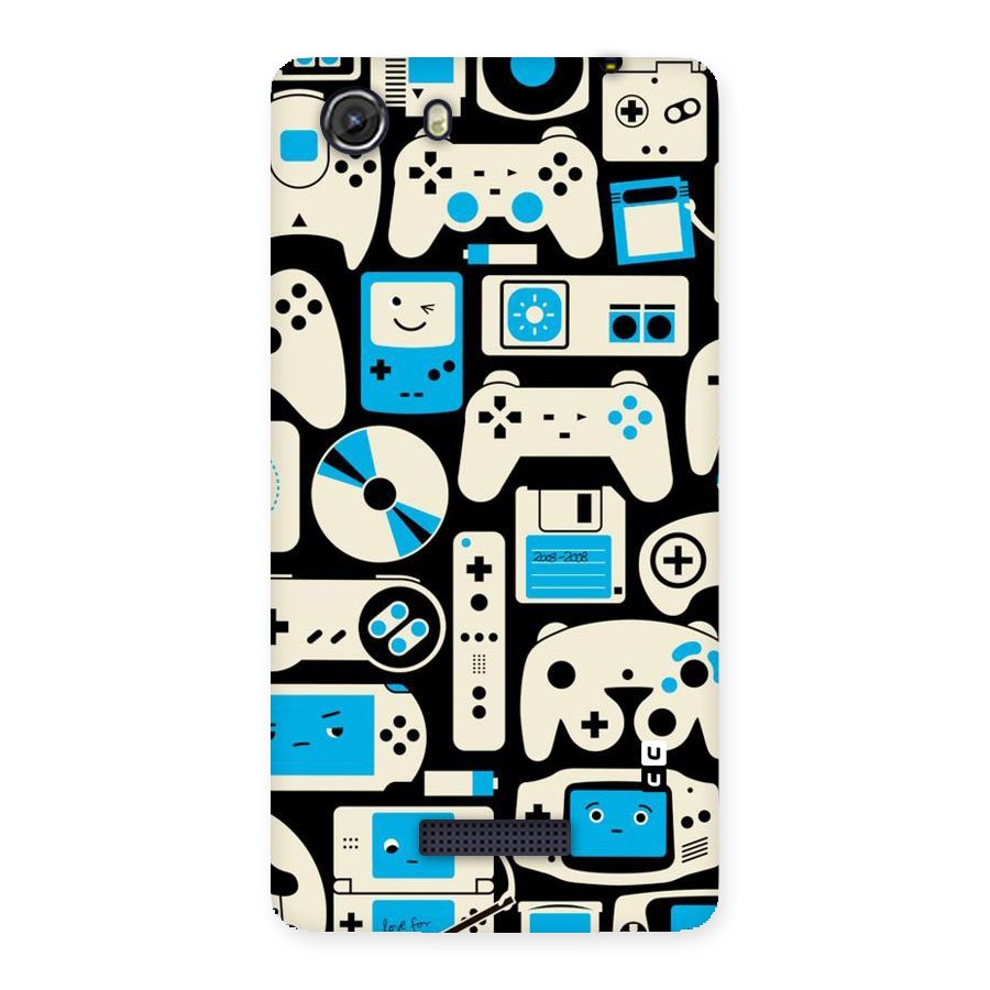 Gamers Back Case for Micromax Unite 3