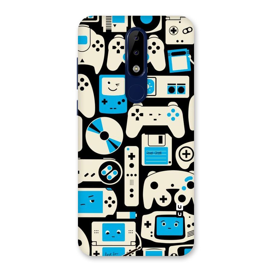 Gamers Back Case for Nokia 5.1 Plus