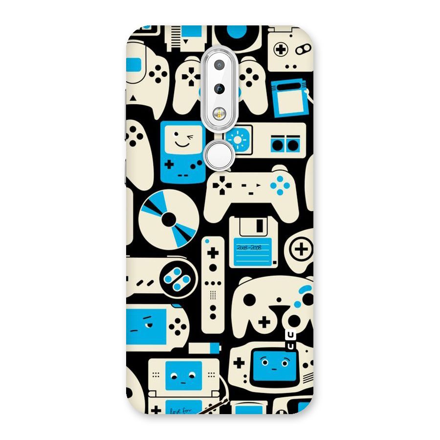 Gamers Back Case for Nokia 6.1 Plus