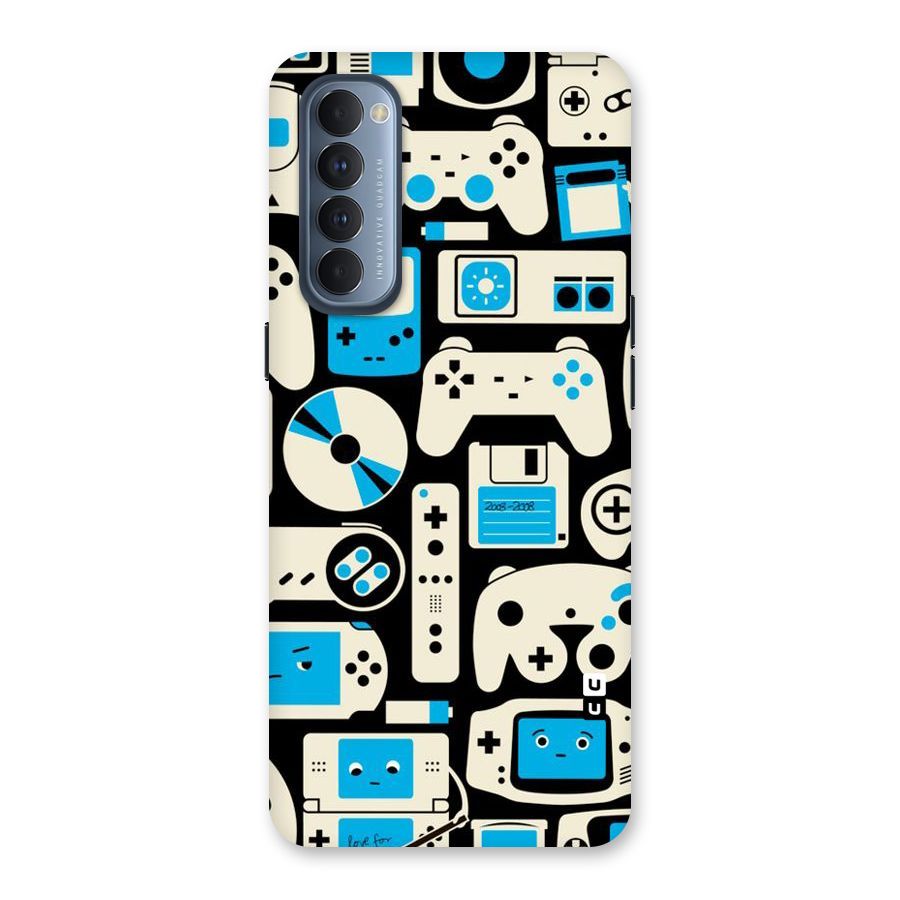 Gamers Back Case for Reno4 Pro