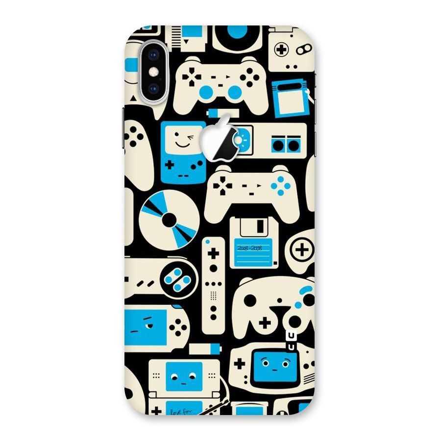 Gamers Back Case for iPhone XS Max Apple Cut