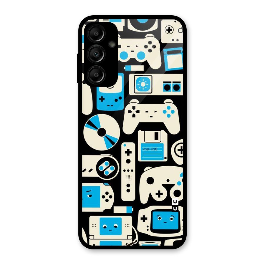 Gamers Glass Back Case for Galaxy A14 5G