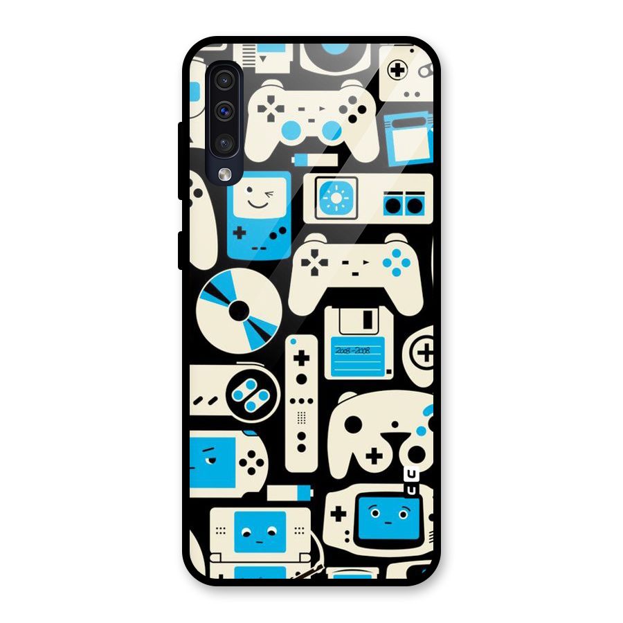 Gamers Glass Back Case for Galaxy A30s