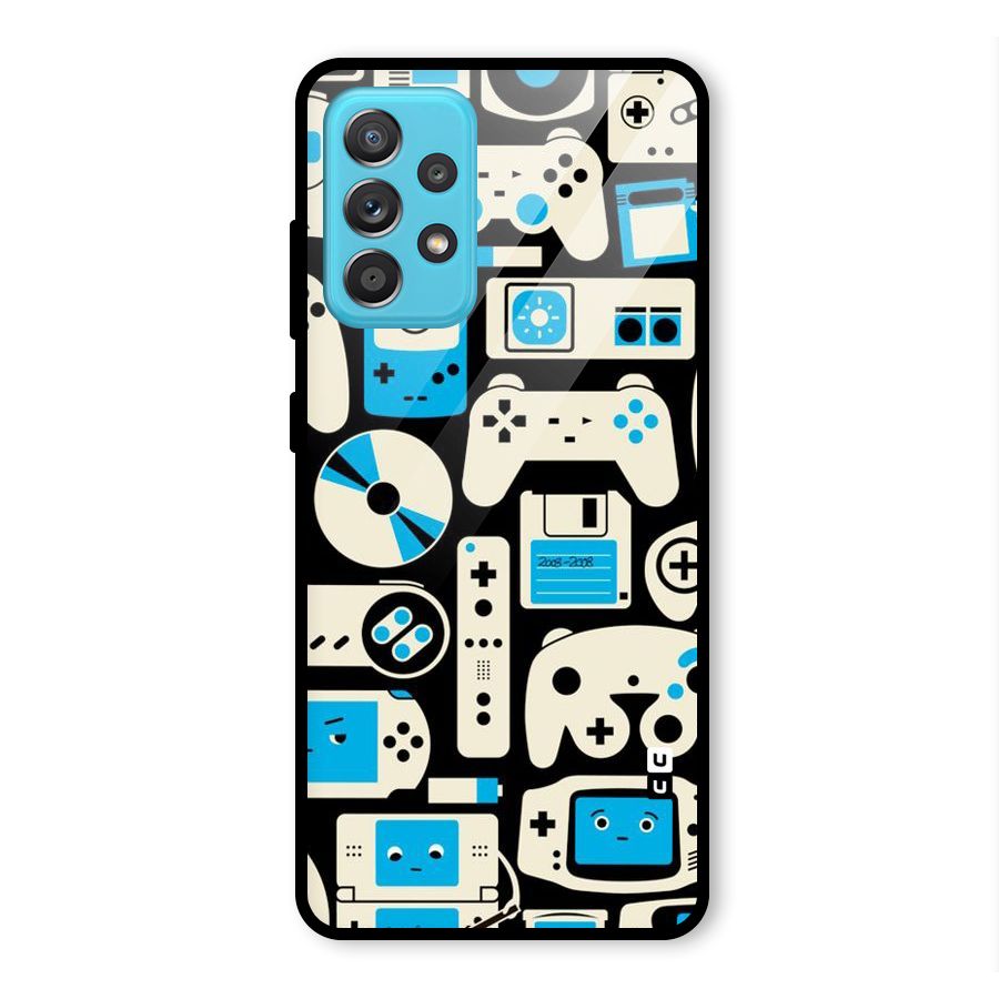 Gamers Glass Back Case for Galaxy A52