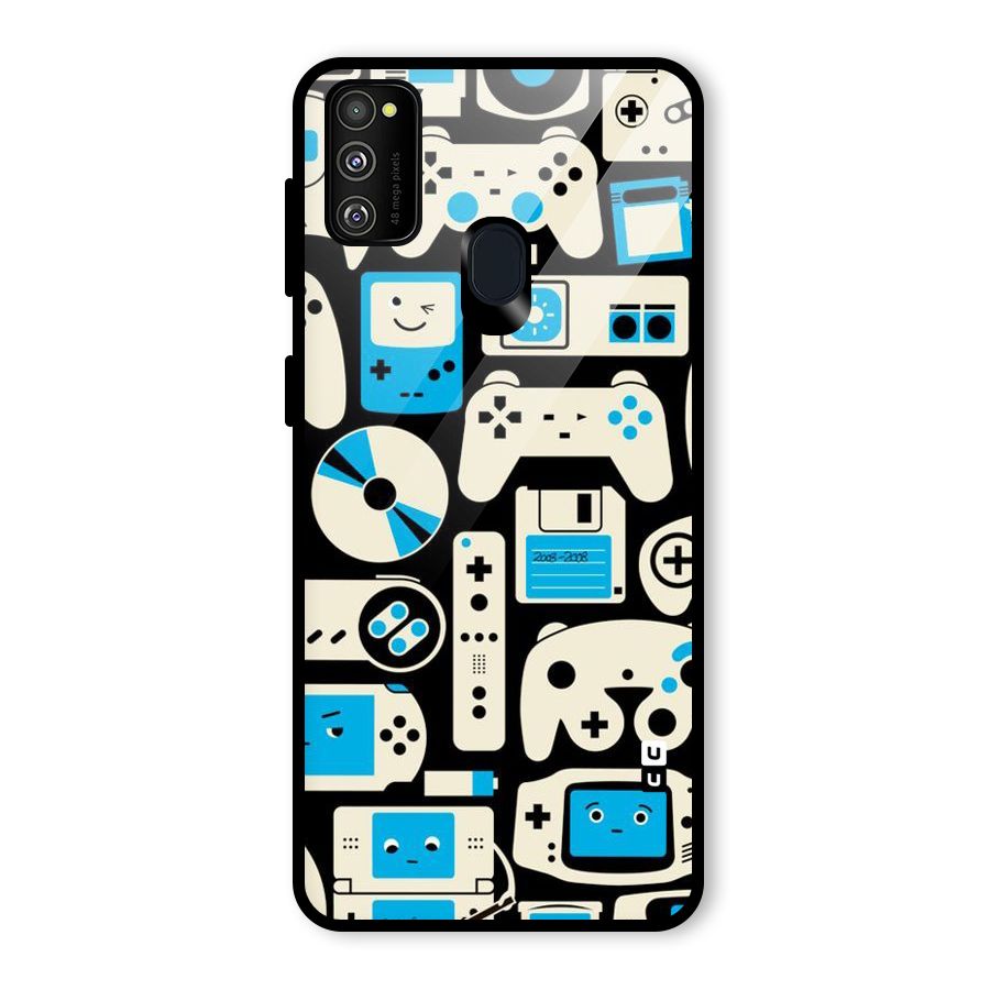 Gamers Glass Back Case for Galaxy M30s