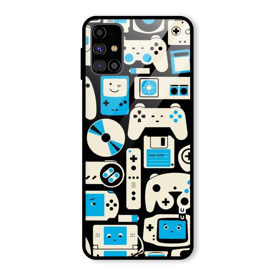 Gamers Glass Back Case for Galaxy M31s