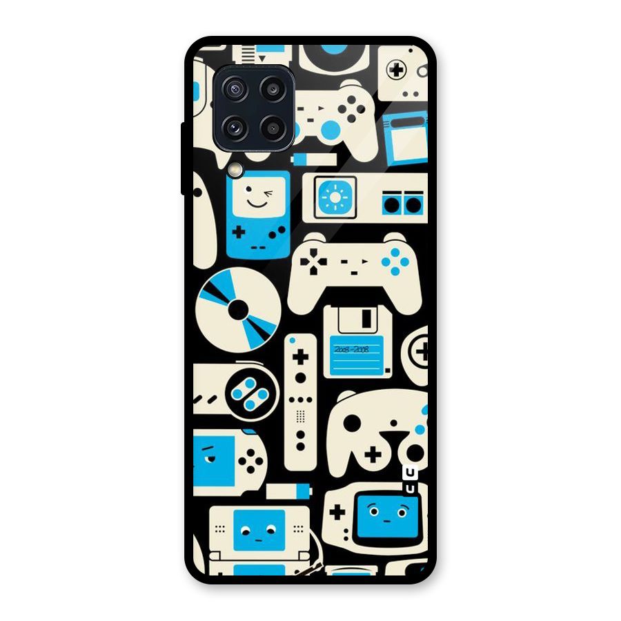 Gamers Glass Back Case for Galaxy M32