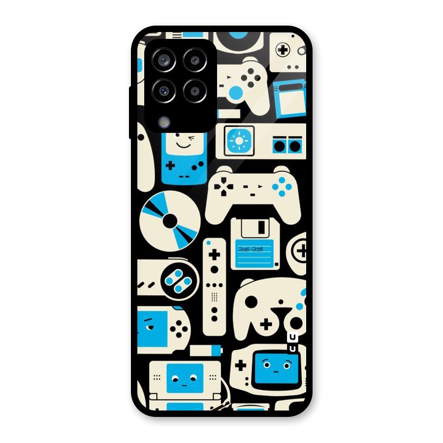 Gamers Glass Back Case for Galaxy M33