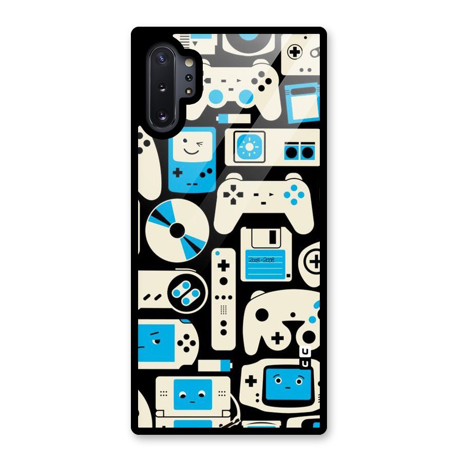 Gamers Glass Back Case for Galaxy Note 10 Plus