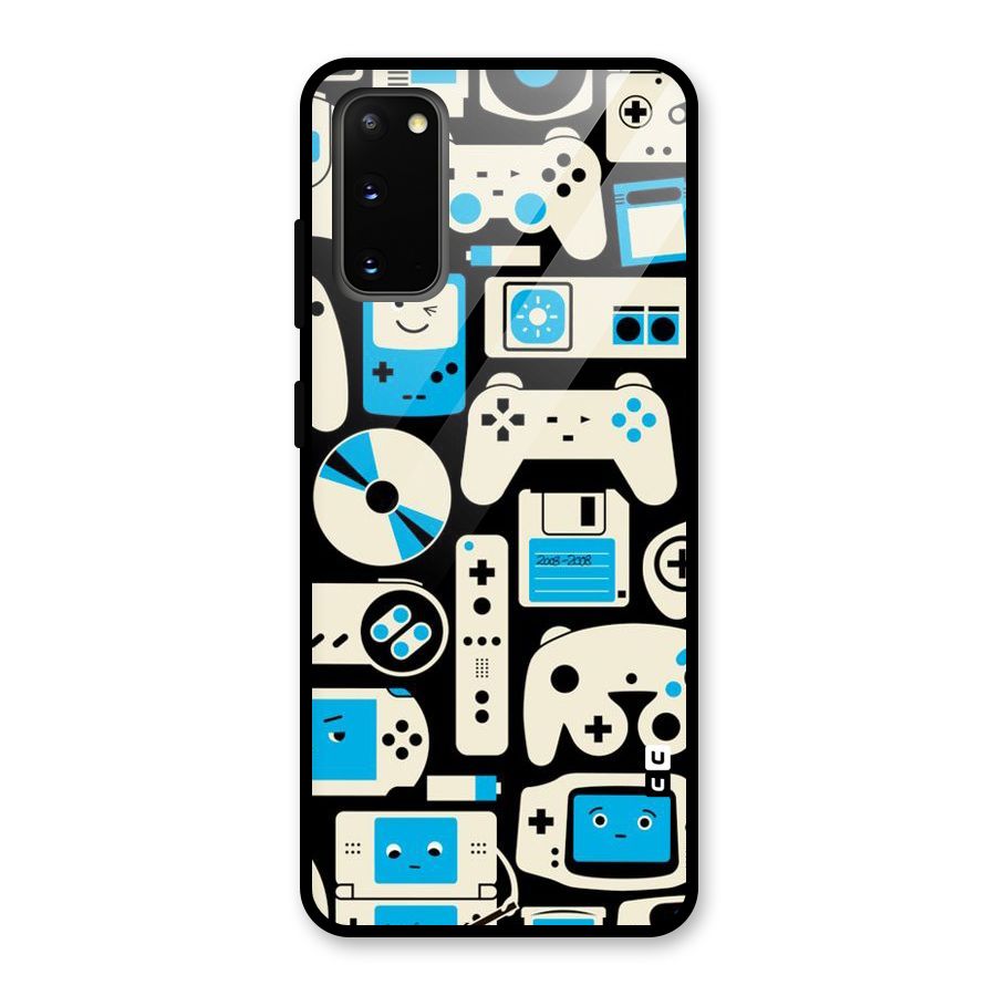 Gamers Glass Back Case for Galaxy S20