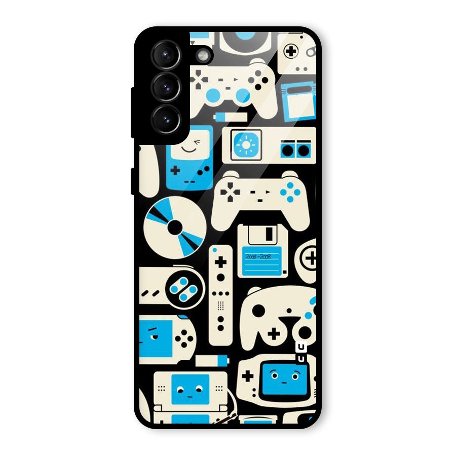 Gamers Glass Back Case for Galaxy S21 Plus
