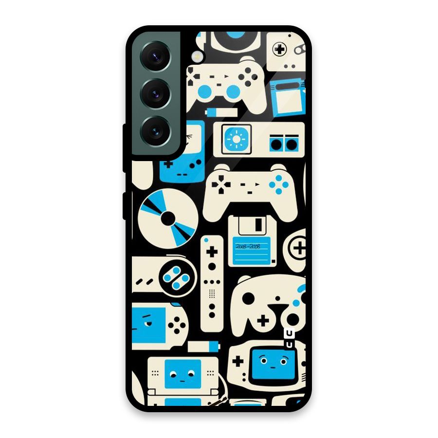 Gamers Glass Back Case for Galaxy S22 5G
