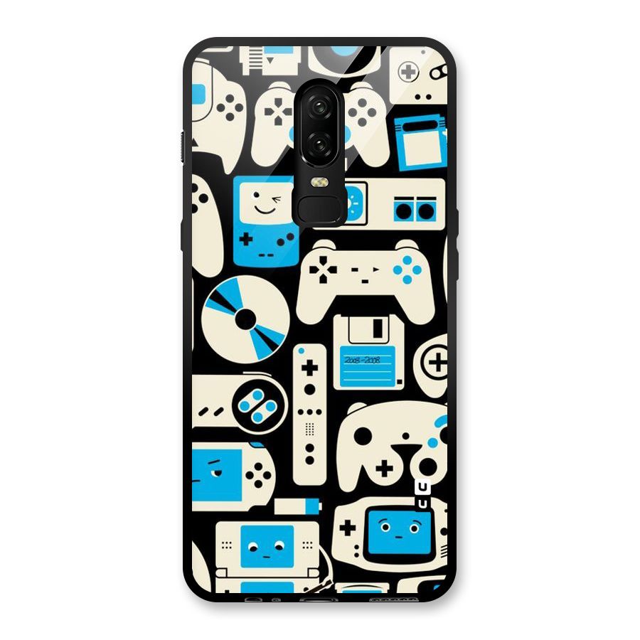 Gamers Glass Back Case for OnePlus 6