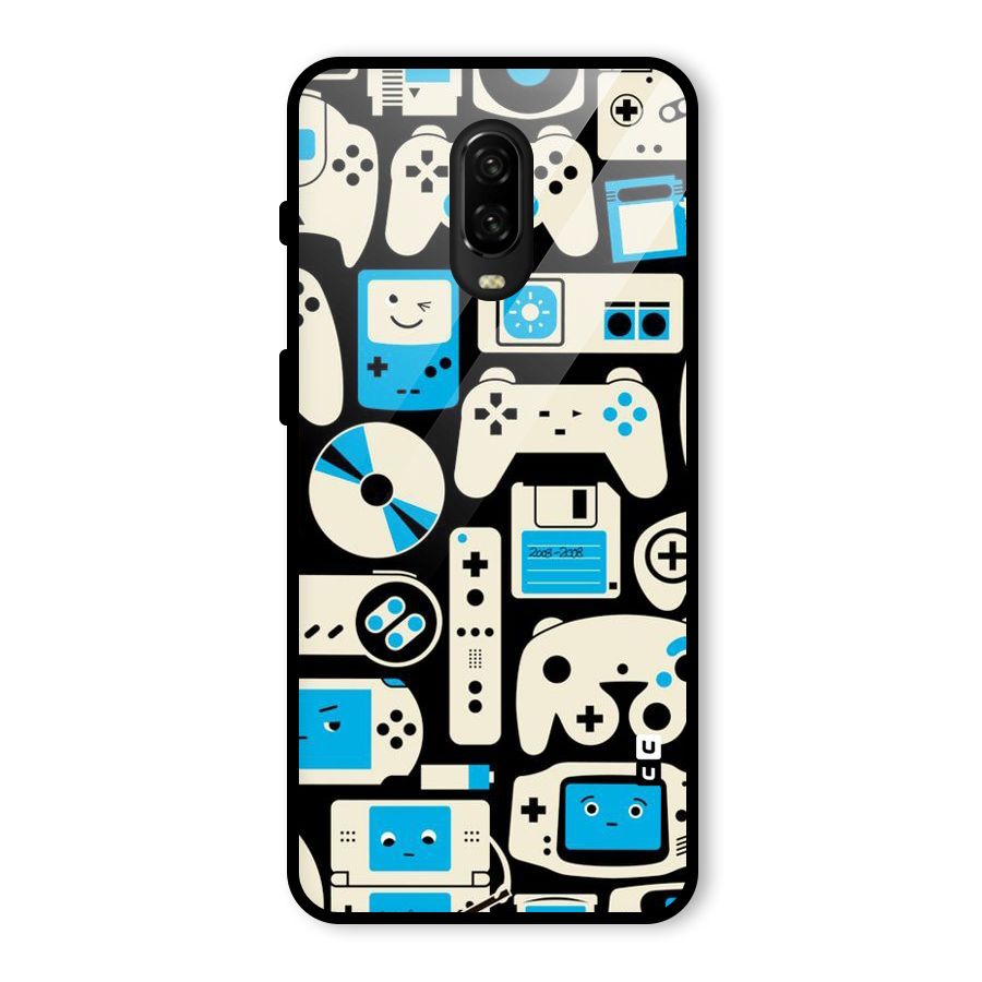 Gamers Glass Back Case for OnePlus 6T