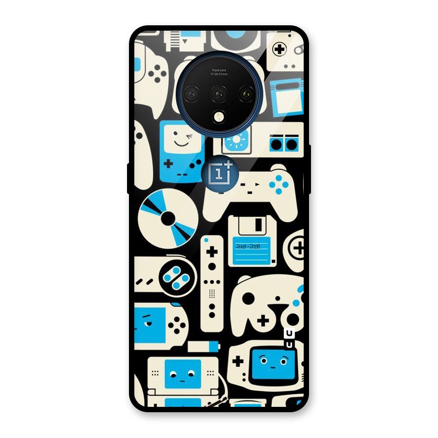 Gamers Glass Back Case for OnePlus 7T