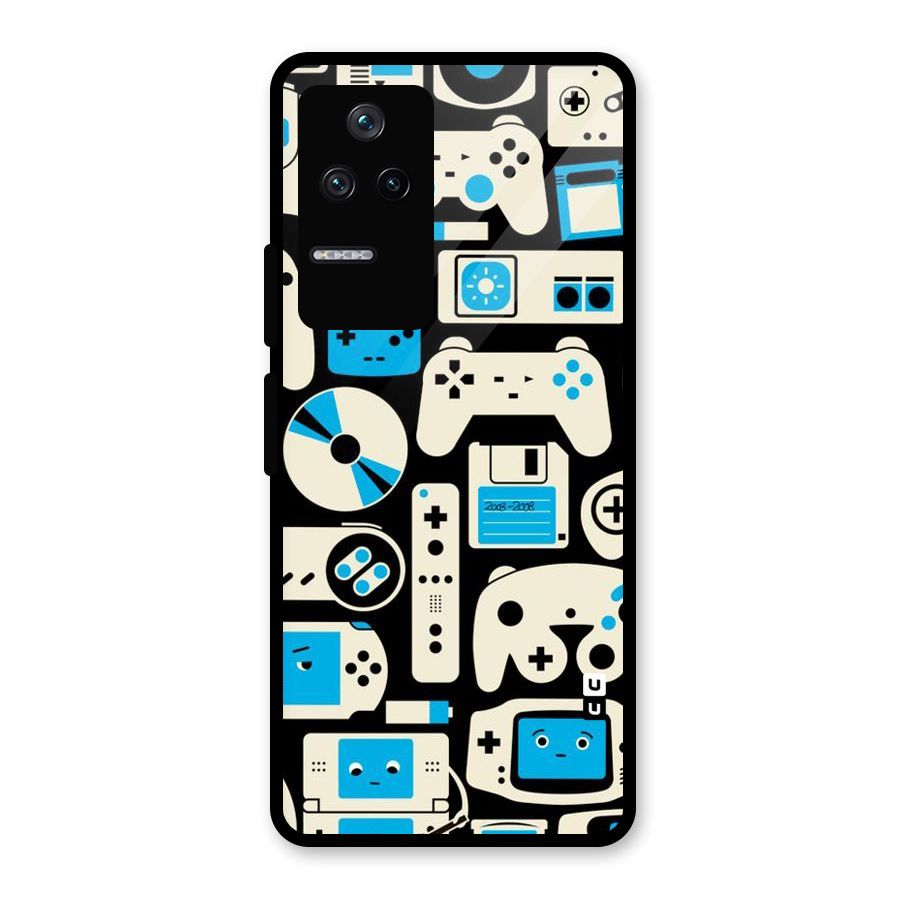 Gamers Glass Back Case for Poco F4 5G