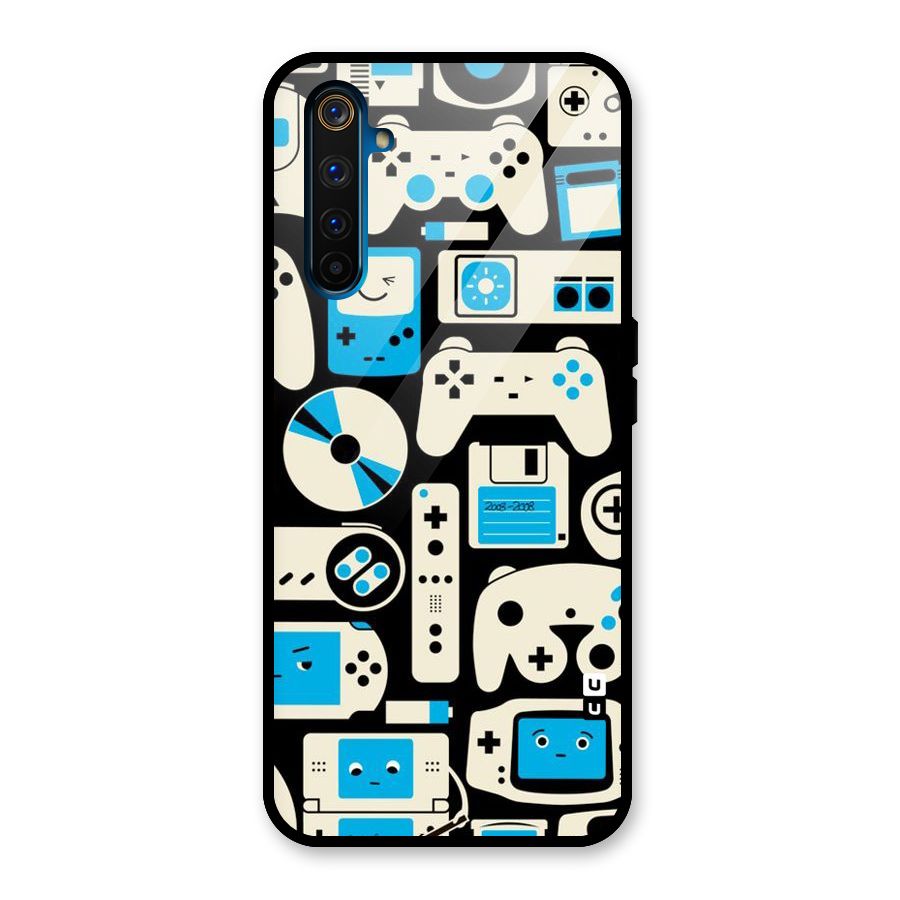 Gamers Glass Back Case for Realme 6 Pro