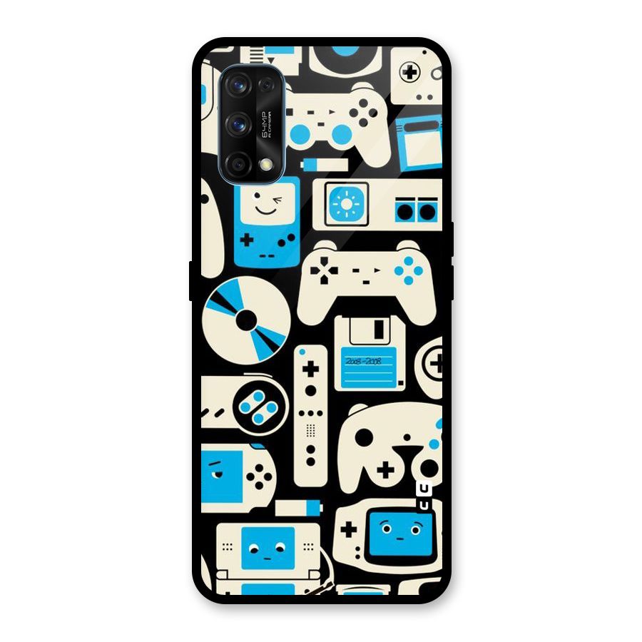 Gamers Glass Back Case for Realme 7 Pro