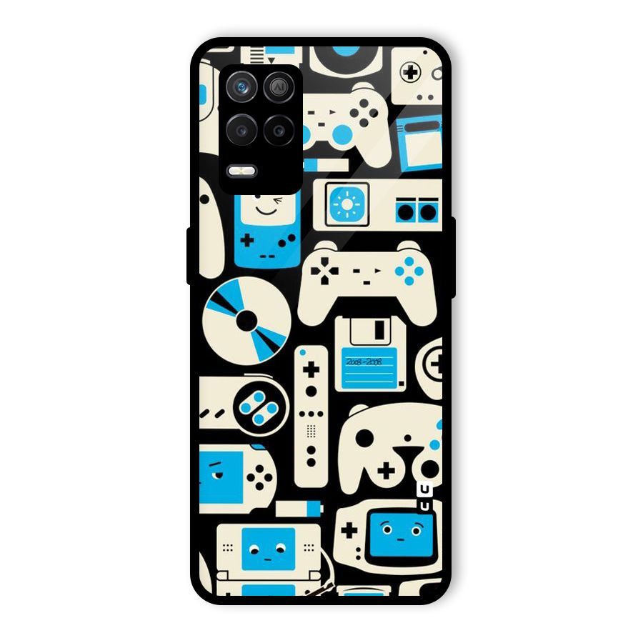 Gamers Glass Back Case for Realme 8 5G